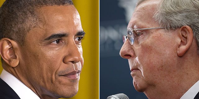 President Obama and soon-to-be Senate Majority Leader Mitch McConnell hold their first post-election meeting on Friday.