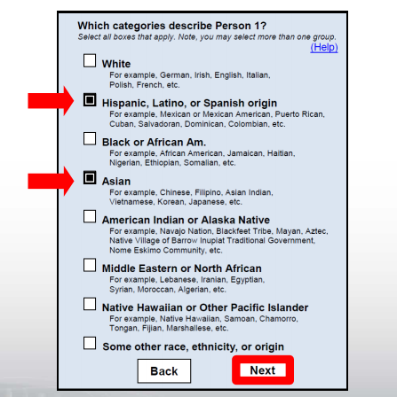 2020 Census Question