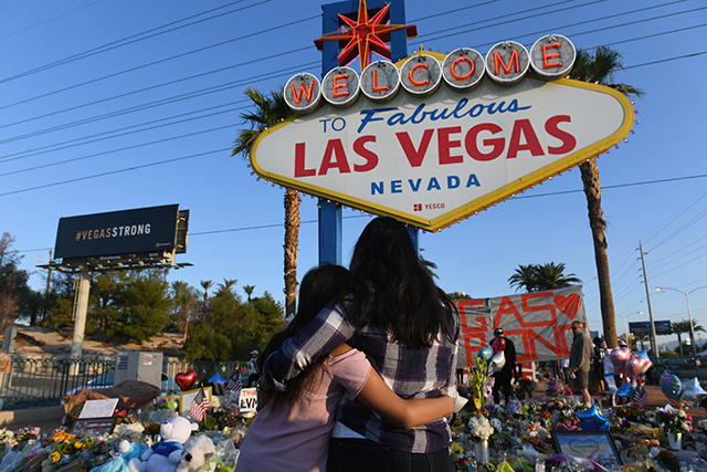 Aftermath of Las Vegas massacre. Image Source: Matt McClain/The Washington Post via Getty Images