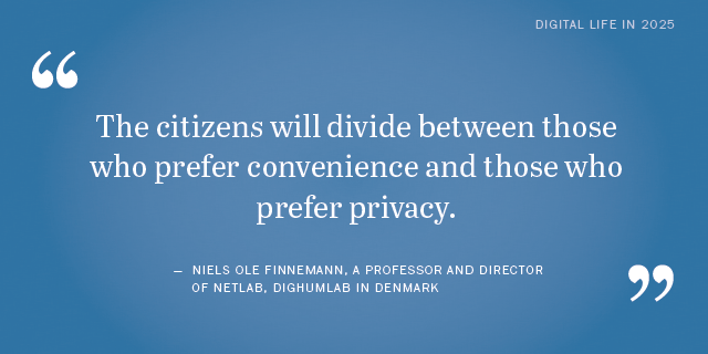 Niels Ole Finnemann on the future of privacy